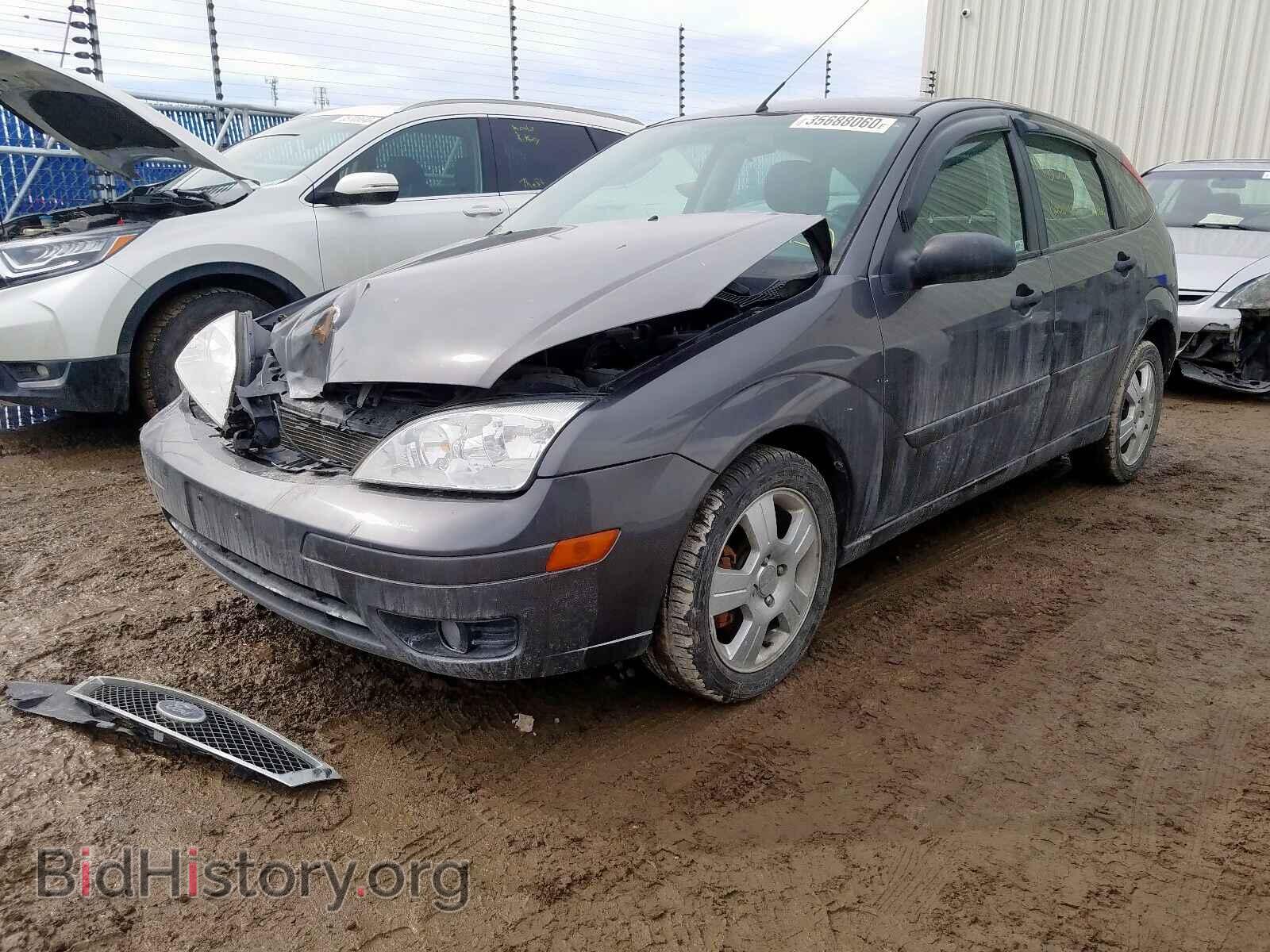 2007 FORD FOCUS - VIN: 1FAFP37N47W277319 - Фото 2