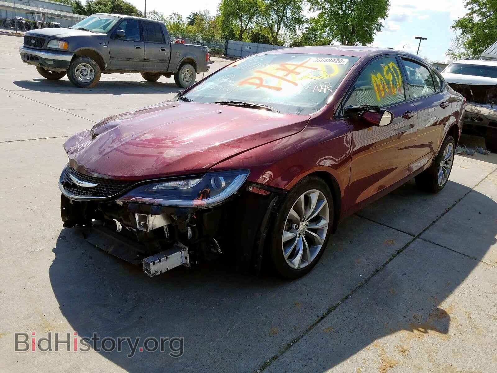 2016 CHRYSLER 200 - VIN: 1C3CCCBB9GN142322 - Фото 2