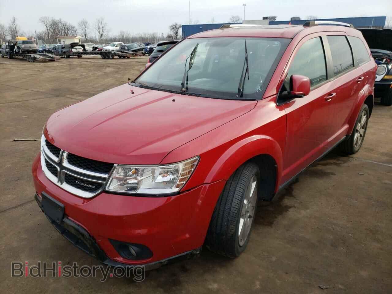 2012 DODGE JOURNEY - VIN: 3C4PDCCG9CT216692 - Фото 2