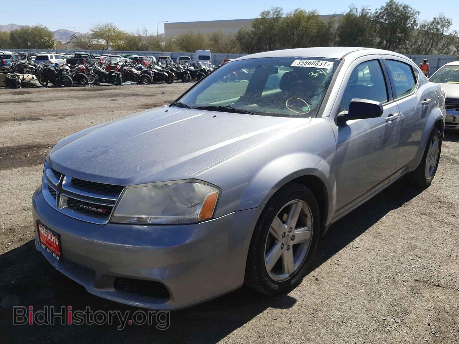 2013 DODGE AVENGER - VIN: 1C3CDZAB4DN660965 - Photo 2
