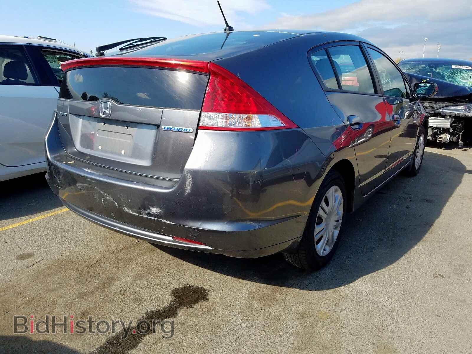 2010 HONDA INSIGHT - VIN: JHMZE2H55AS003016 - Фото 4