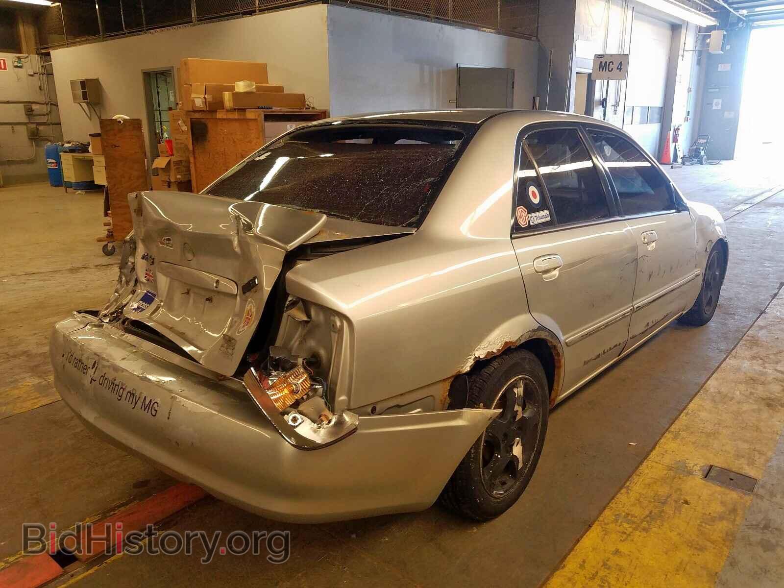 2002 MAZDA PROTEGE - VIN: JM1BJ226720547269 - Фото 4