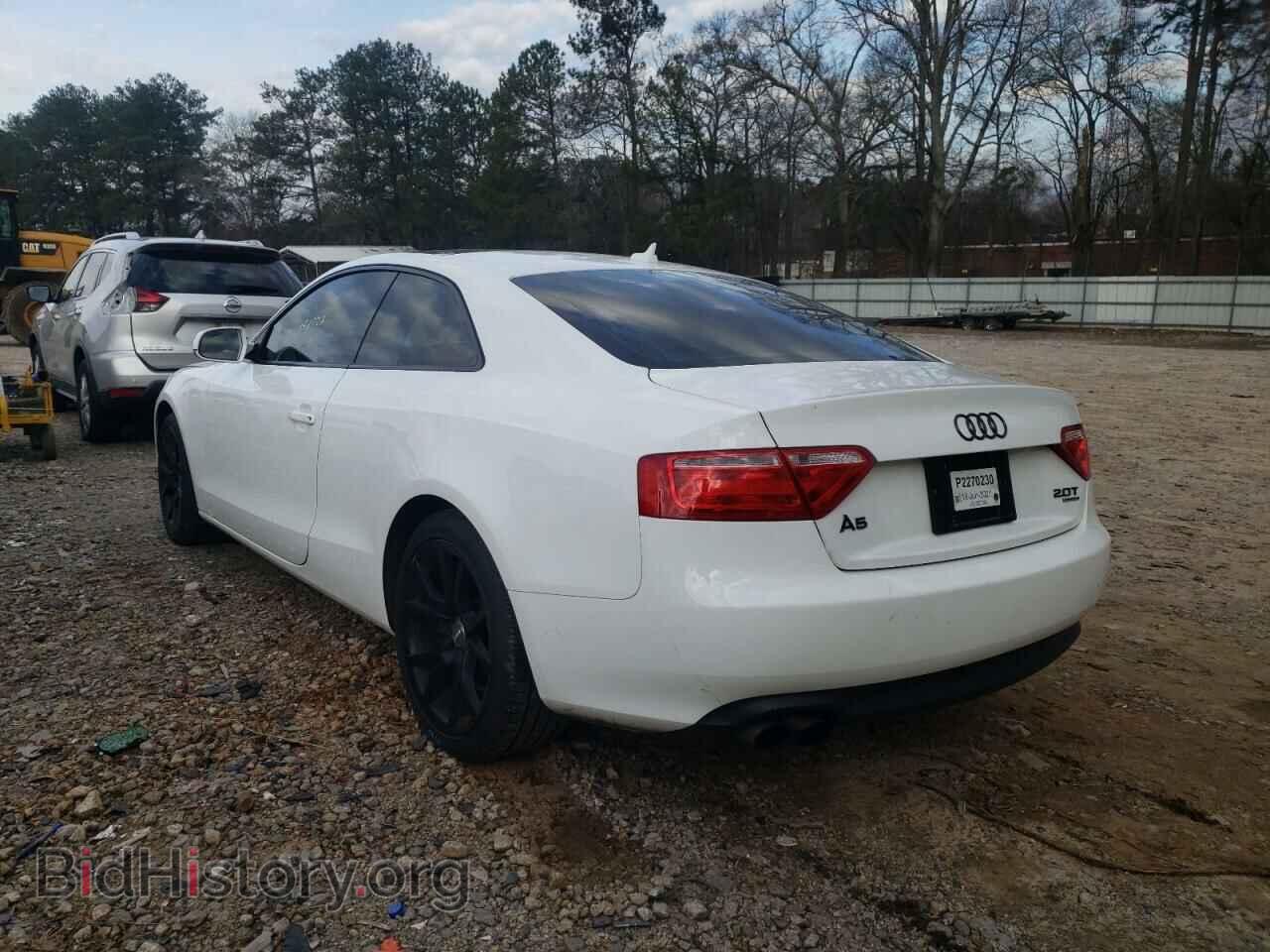 2012 AUDI A5 - VIN: WAUCFAFR6CA016724 - Photo 3