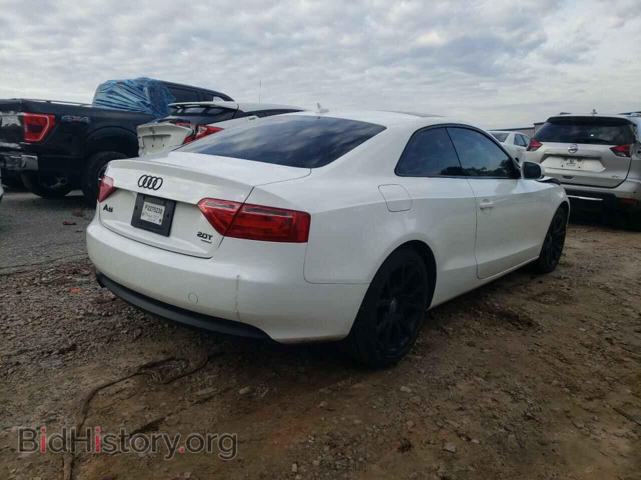 2012 AUDI A5 - VIN: WAUCFAFR6CA016724 - Photo 4