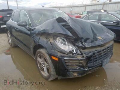 2015 Porsche MACAN Macan S, black — VIN WP1AB2A54FLB66791, Copart