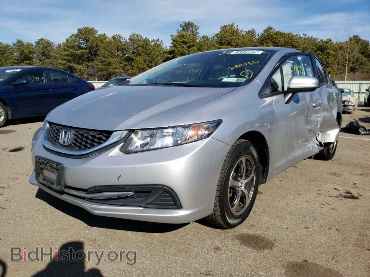 2015 HONDA CIVIC - VIN: 19XFB2F71FE204312 - Фото 2