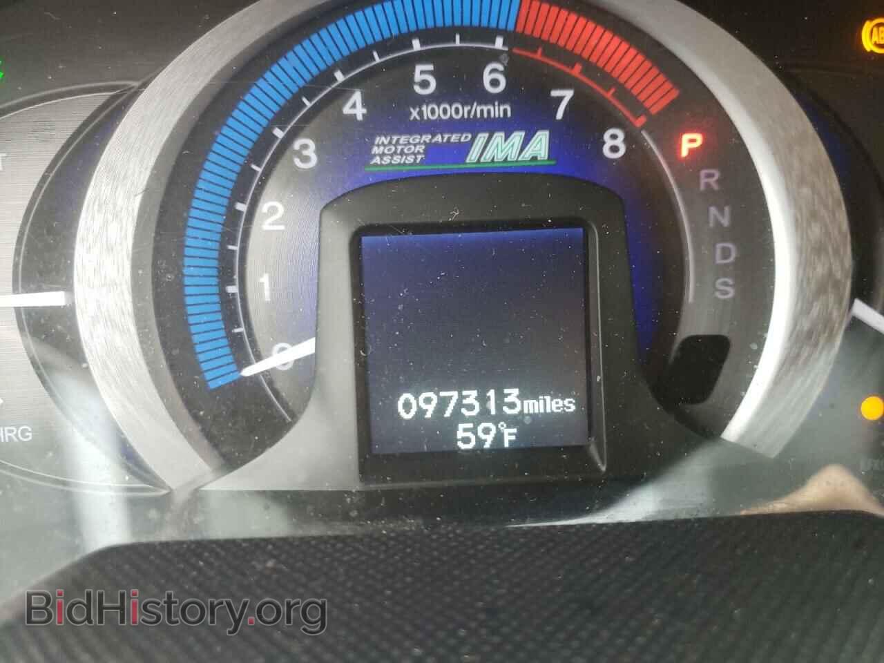2010 HONDA INSIGHT - VIN: JHMZE2H70AS019366 - Фото 8