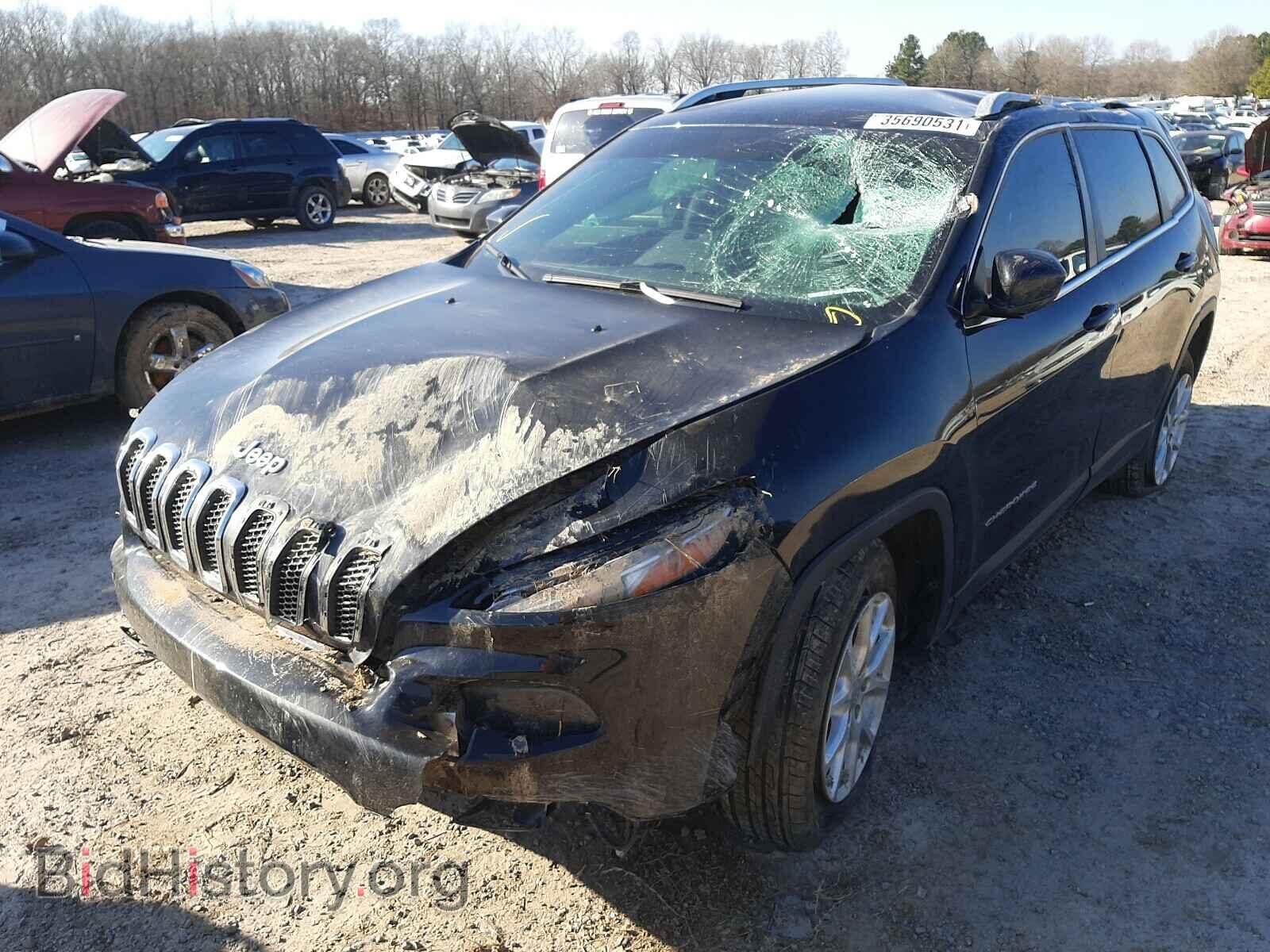 2018 JEEP CHEROKEE - VIN: 1C4PJLLB0JD590768 - Фото 2