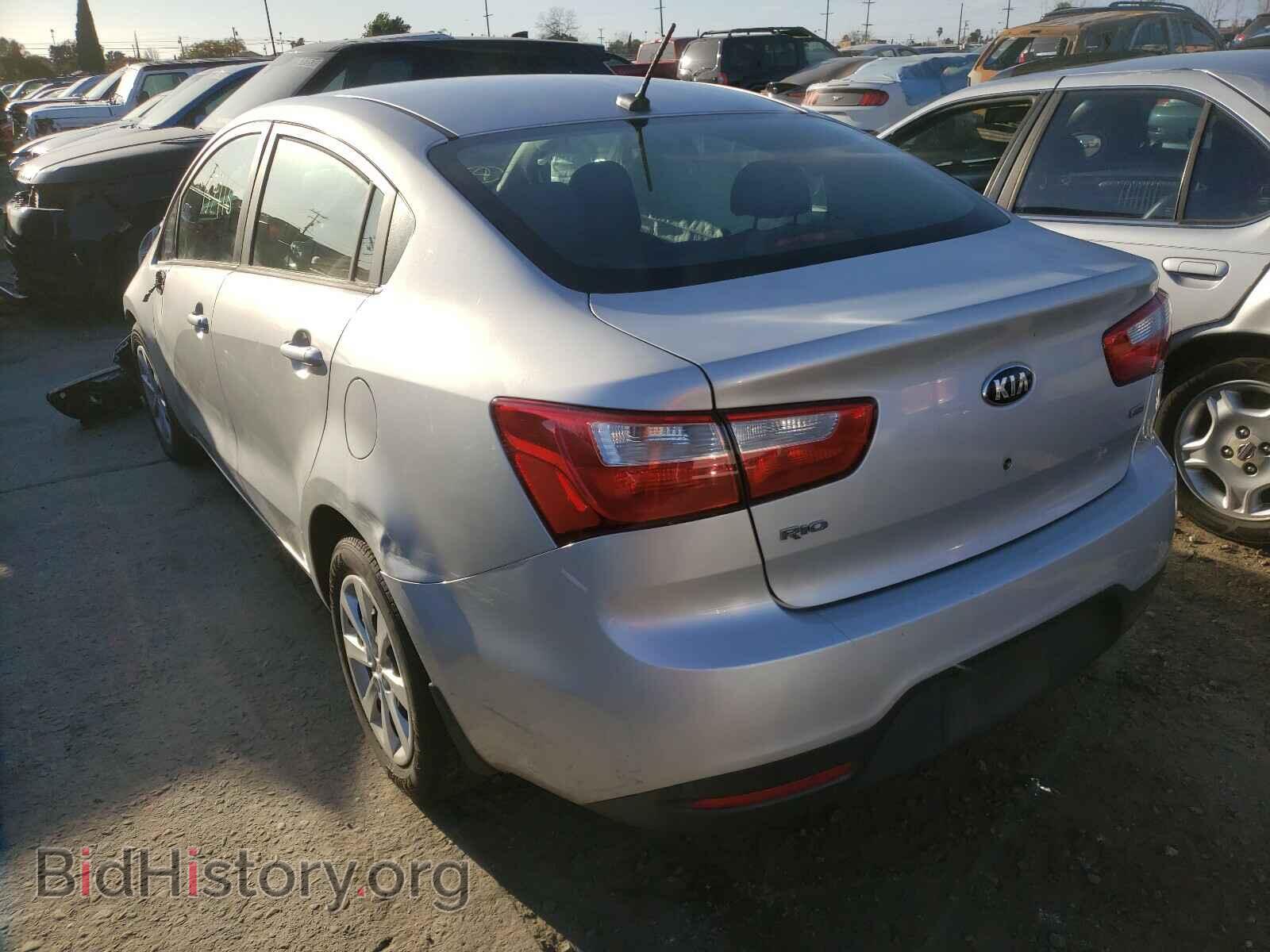 2014 KIA RIO - VIN: KNADM4A34E6365448 - Фото 3