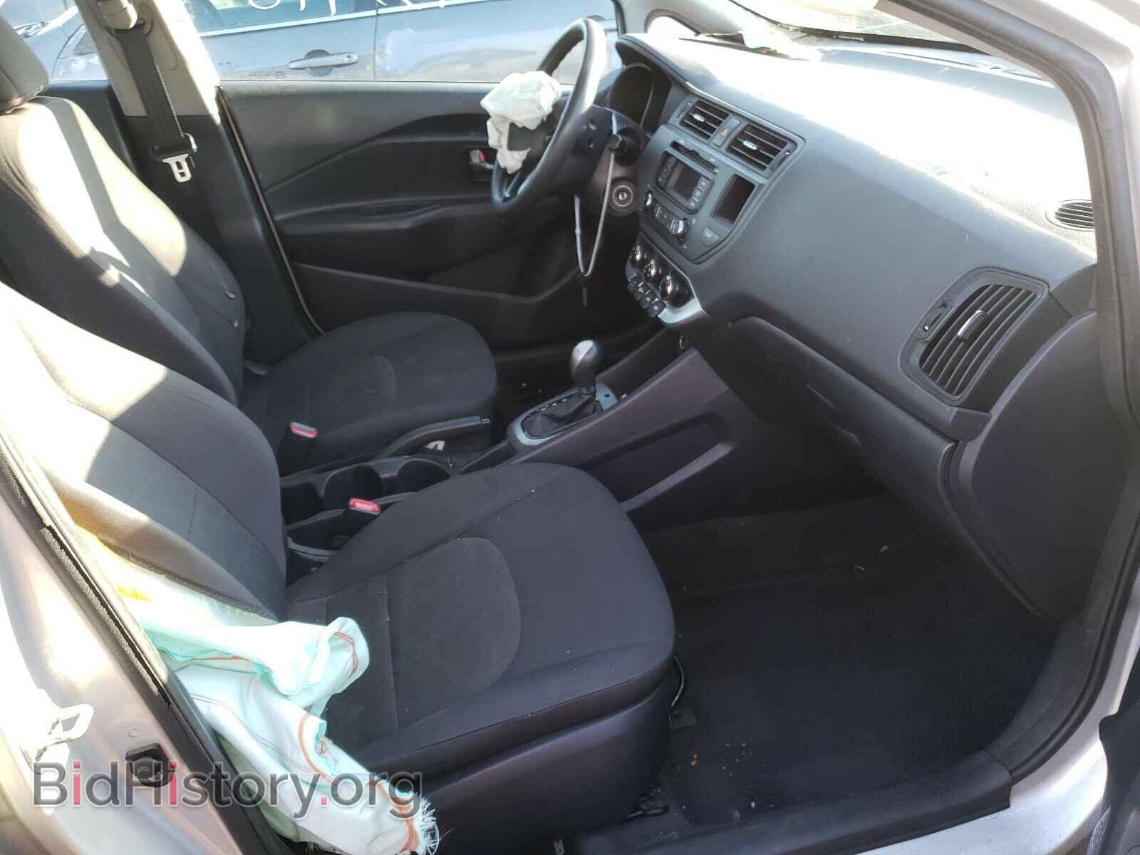 2014 KIA RIO - VIN: KNADM4A34E6365448 - Фото 5