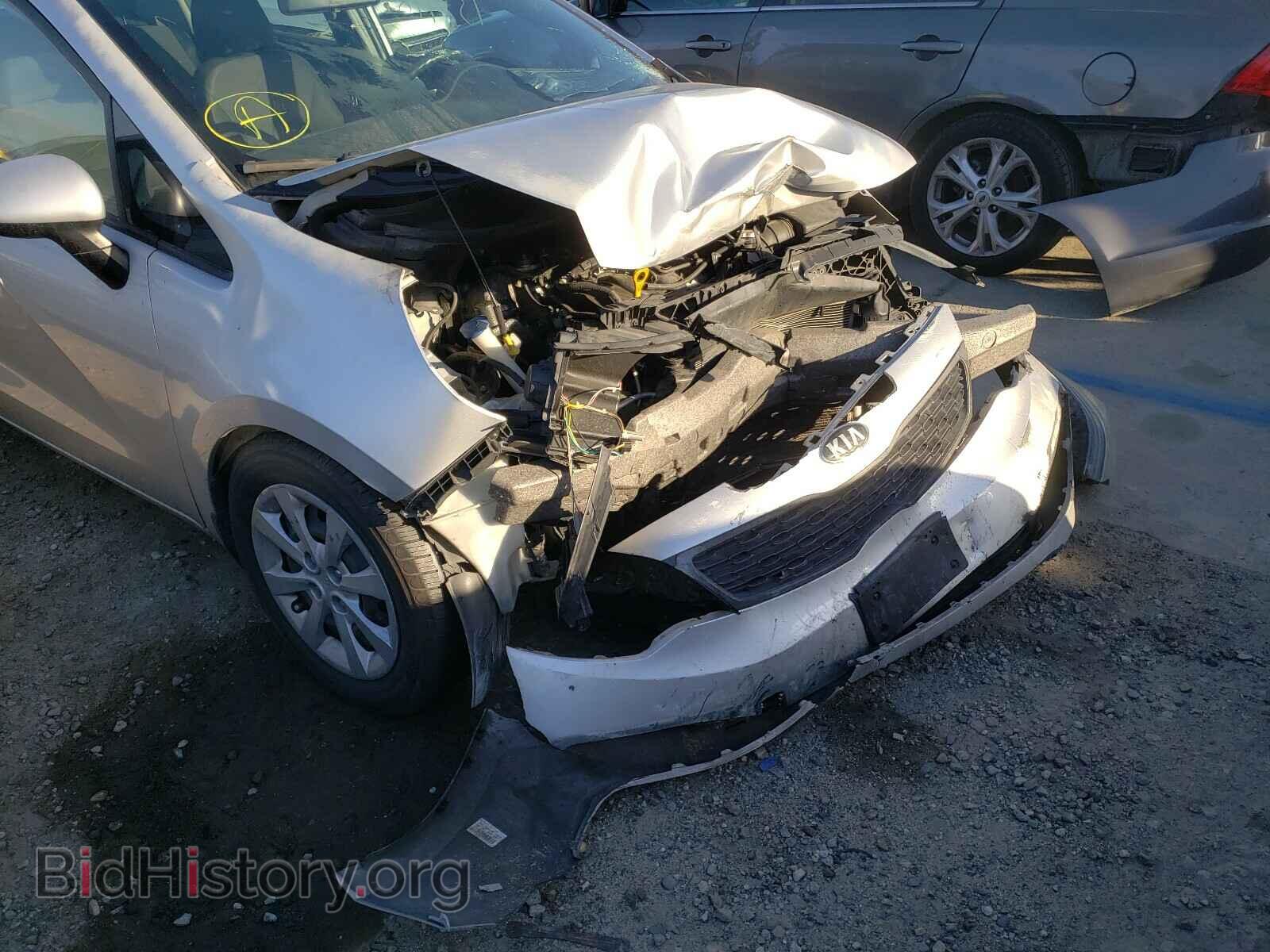 2014 KIA RIO - VIN: KNADM4A34E6365448 - Фото 9