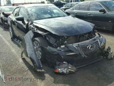 2015 Lexus IS, черный — VIN JTHBF1D28F5053743, Copart
