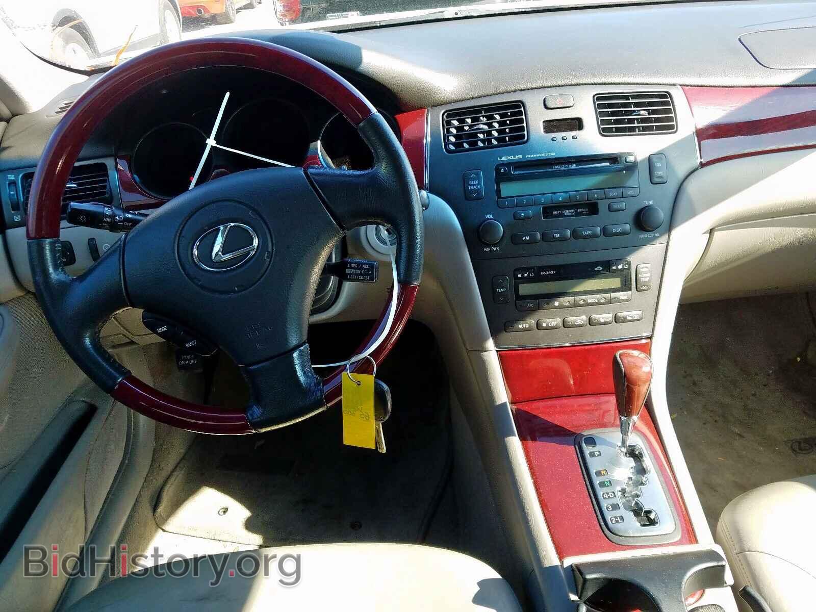 2003 LEXUS ES300 - VIN: JTHBF30G930145479 - Фото 9