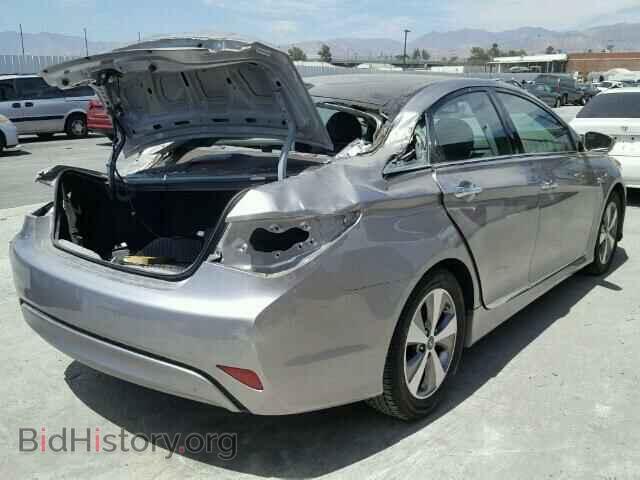 2012 HYUNDAI SONATA - VIN: KMHEC4A43CA037110 - Фото 4