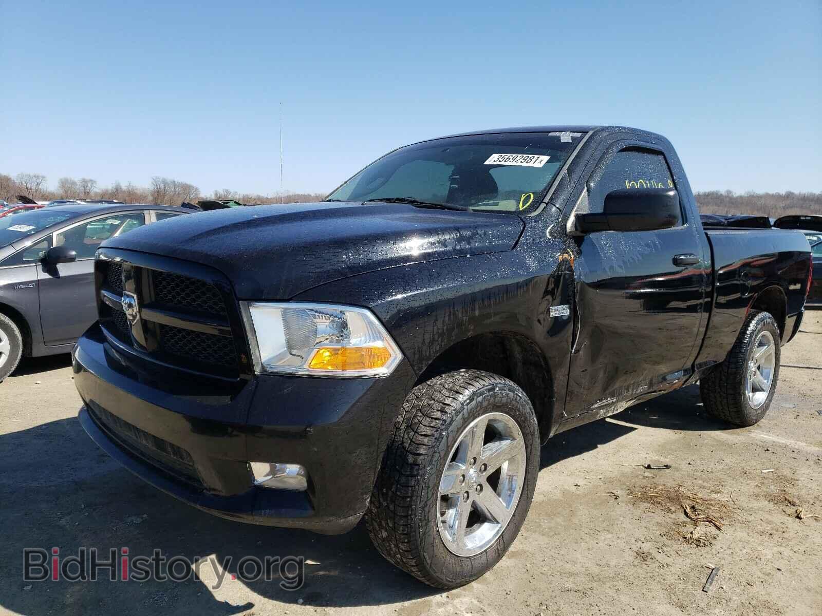 2012 DODGE RAM 1500 - VIN: 3C6JD7AT9CG257997 - Фото 2