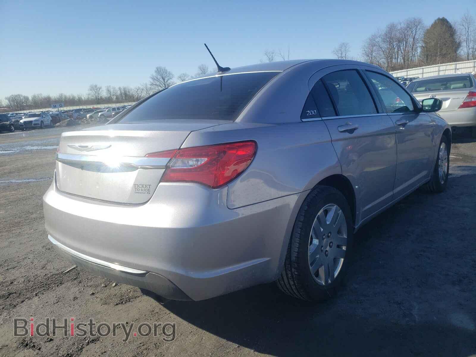 2014 CHRYSLER 200 - VIN: 1C3CCBABXEN123920 - Фото 4