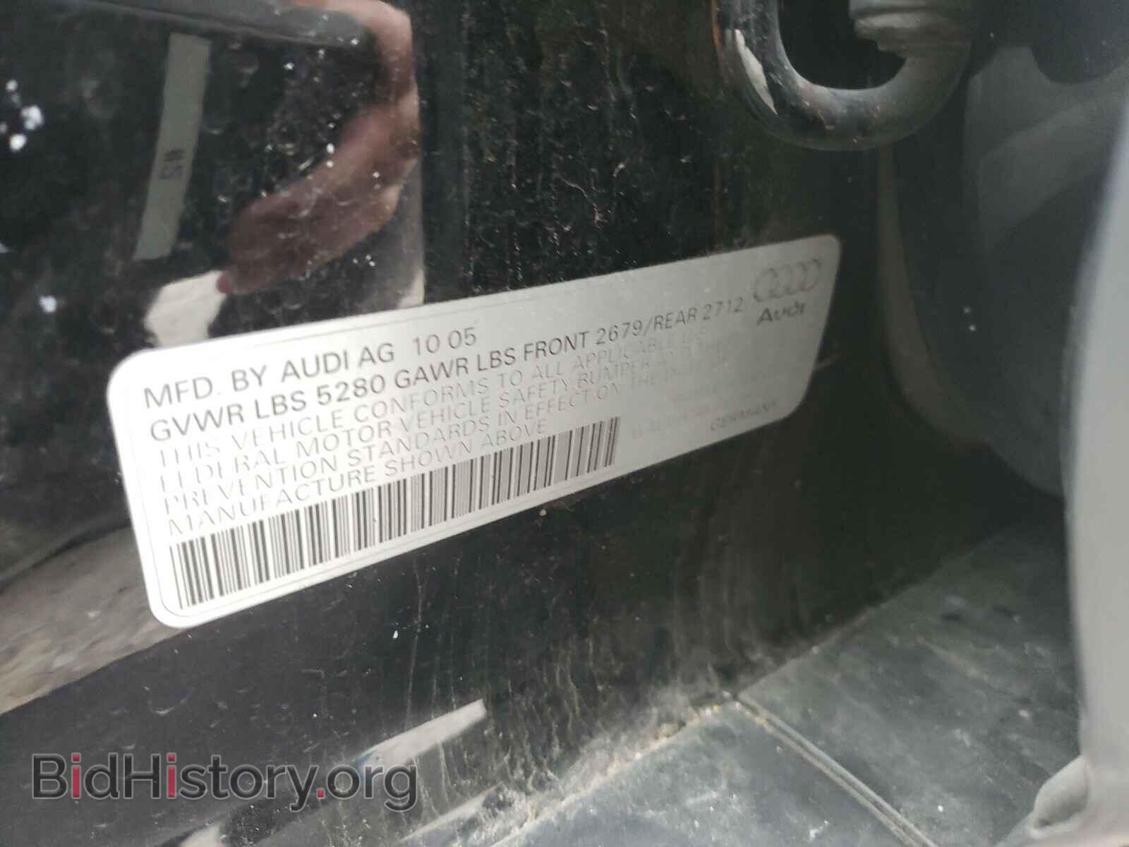 2006 AUDI A6 - VIN: WAUDH74F66N096324 - Фото 10
