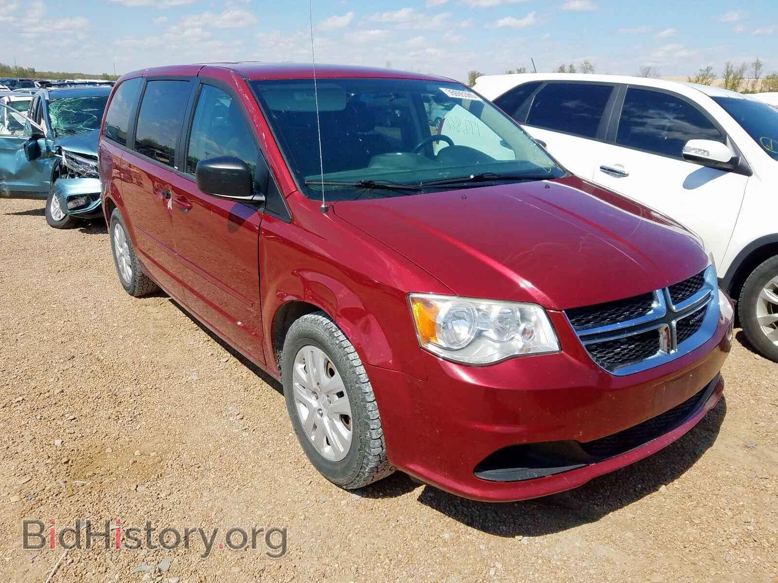 Photo 2C4RDGBG1ER171528 - DODGE CARAVAN 2014