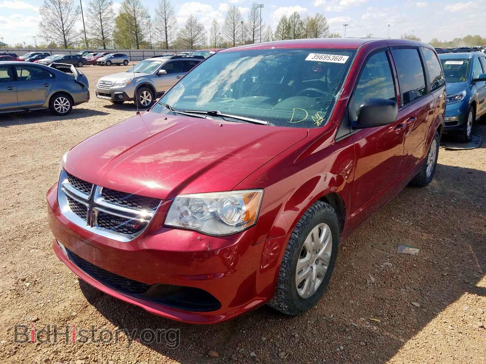 2014 DODGE CARAVAN - VIN: 2C4RDGBG1ER171528 - Фото 2