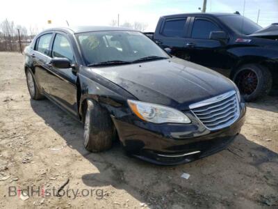 2013 Chrysler 200 200 Tourin, черный — VIN 1C3CCBBB5DN503907, Copart