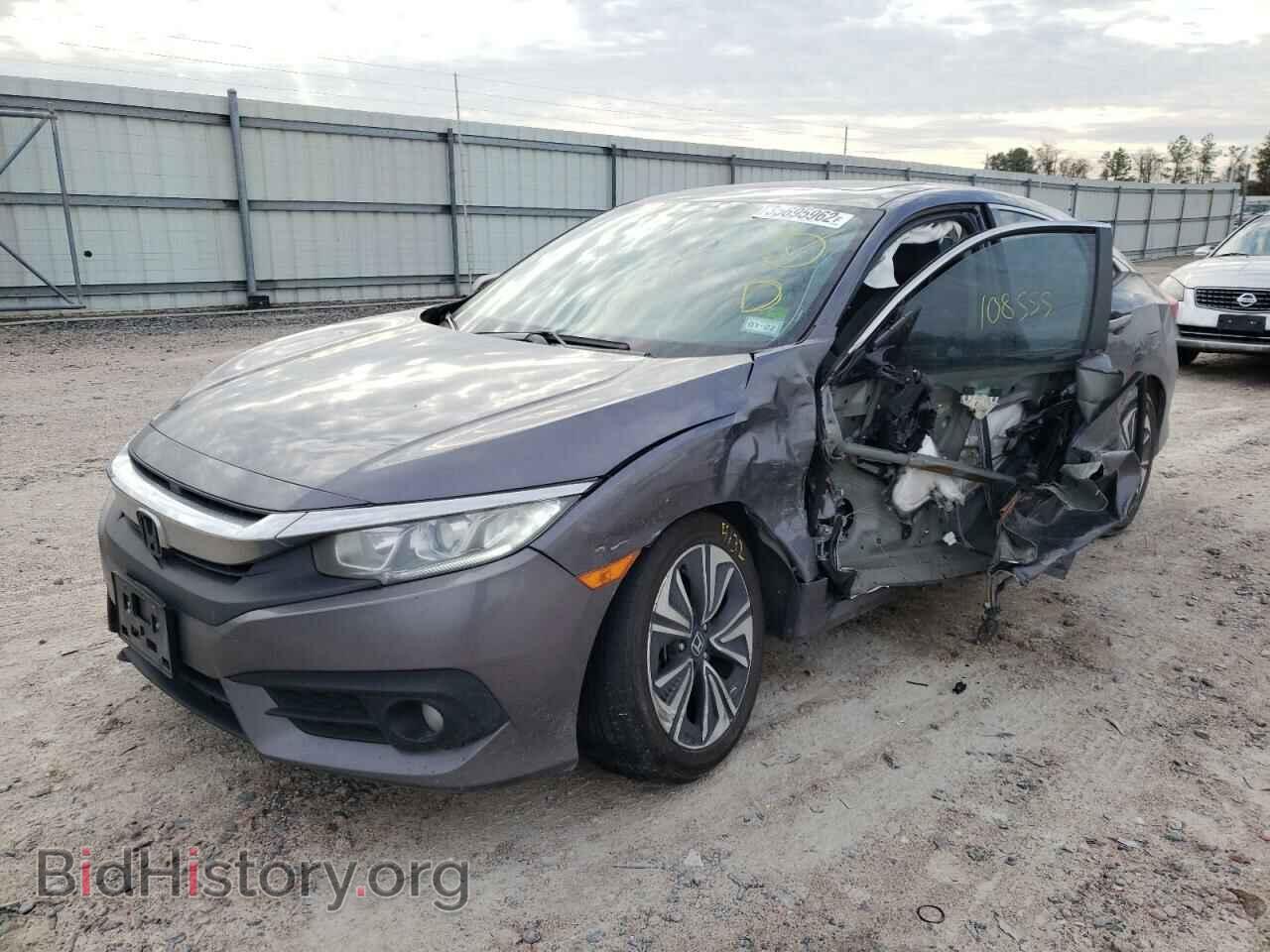 2016 HONDA CIVIC - VIN: 19XFC1F35GE044473 - Фото 2