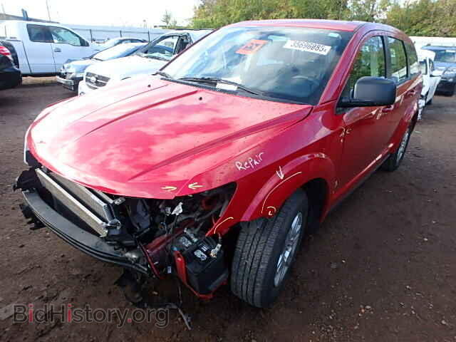 2012 DODGE JOURNEY - VIN: 3C4PDCAB6CT314859 - Фото 2