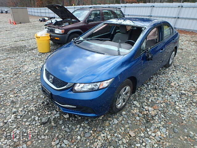 2013 HONDA CIVIC - VIN: 19XFB2F58DE290231 - Фото 2