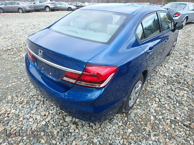 2013 HONDA CIVIC - VIN: 19XFB2F58DE290231 - Фото 4