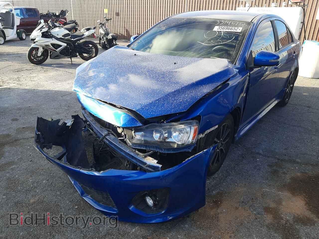 2017 MITSUBISHI LANCER - VIN: JA32U2FU1HU000921 - Фото 2
