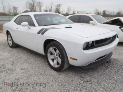 2013 Dodge CHALLENGER, white — VIN 2C3CDYAG5DH530448, Copart