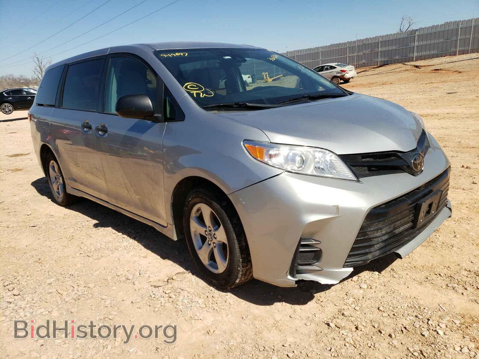 Photo 5TDZZ3DC6JS949697 - TOYOTA SIENNA 2018