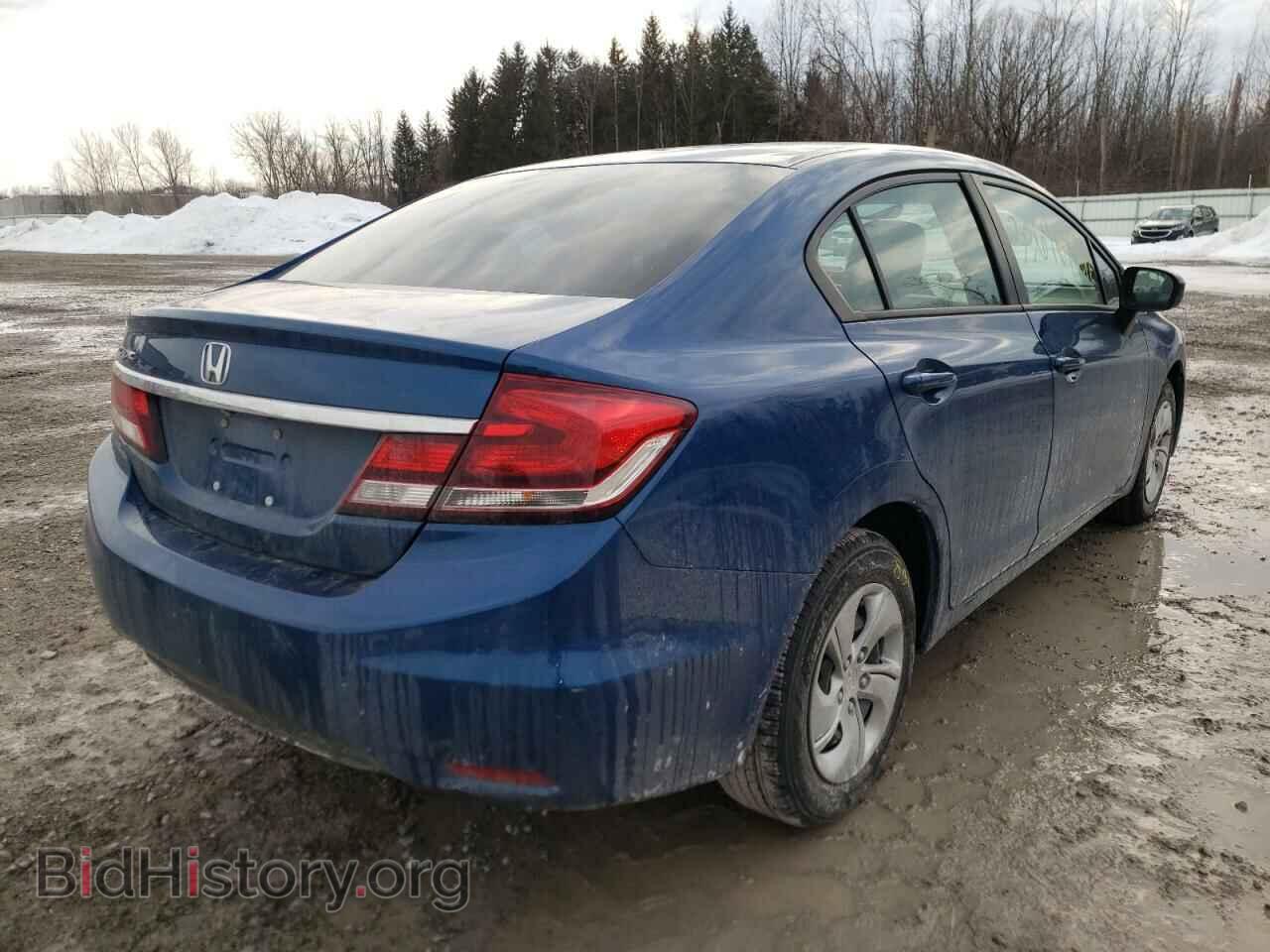 2014 HONDA CIVIC - VIN: 2HGFB2F55EH536501 - Фото 4