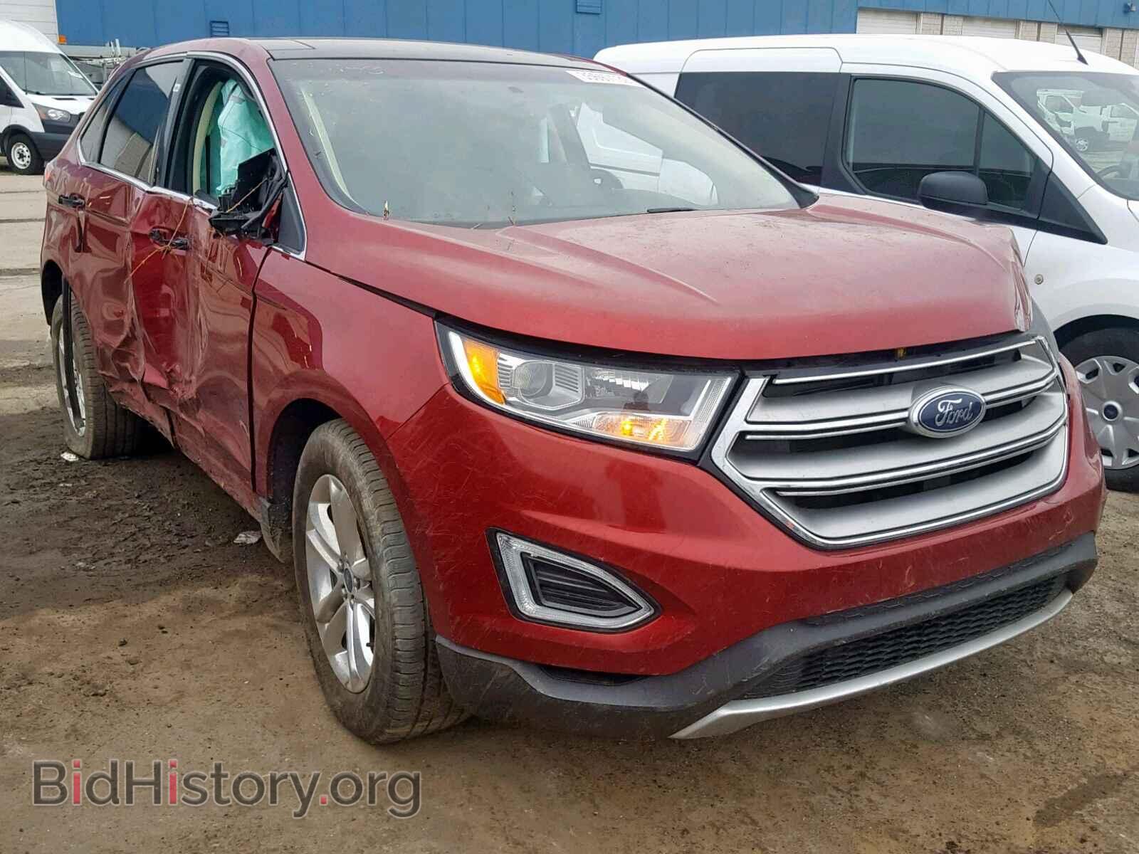 Фотография 2FMTK3J91FBB26649 - FORD EDGE SEL 2015