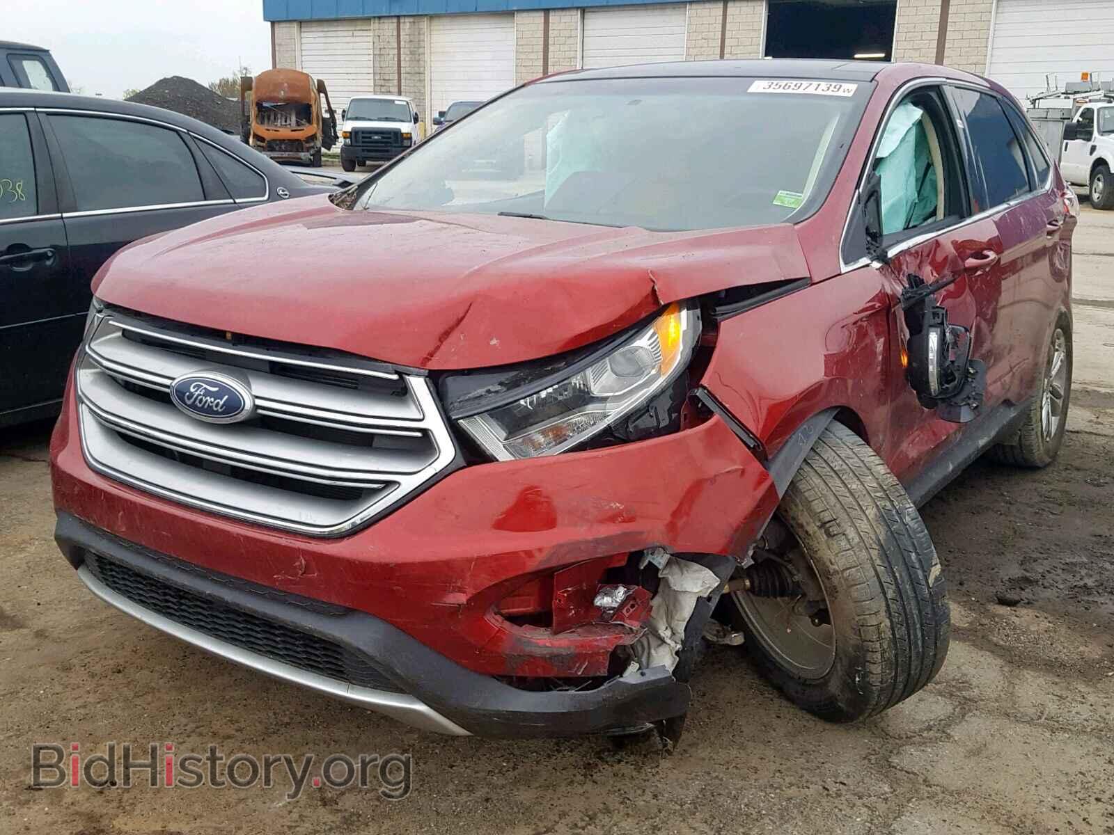 2015 FORD EDGE SEL - VIN: 2FMTK3J91FBB26649 - Photo 2