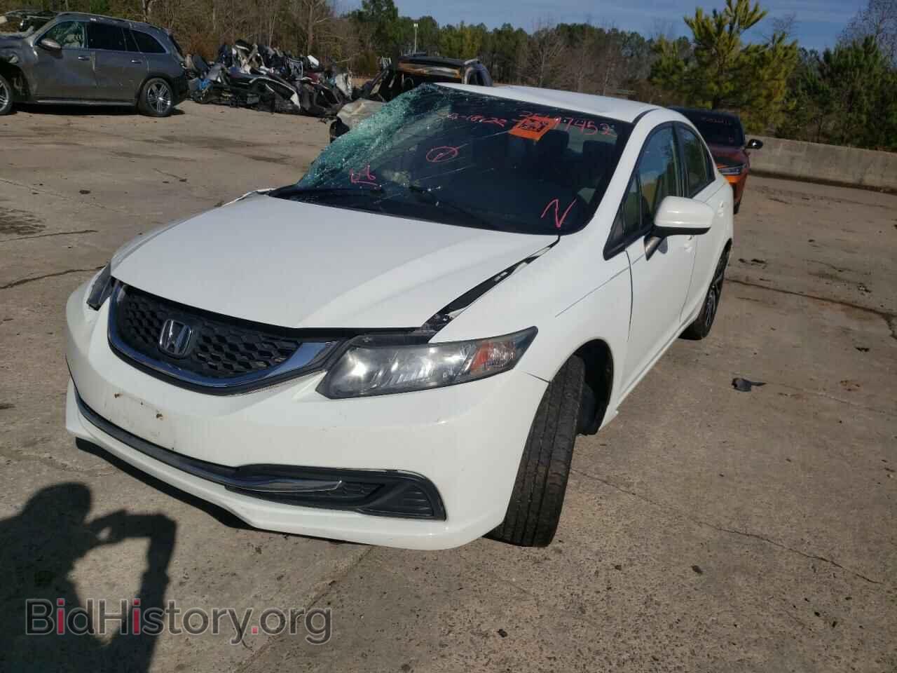 2015 HONDA CIVIC - VIN: 19XFB2F54FE018391 - Фото 2