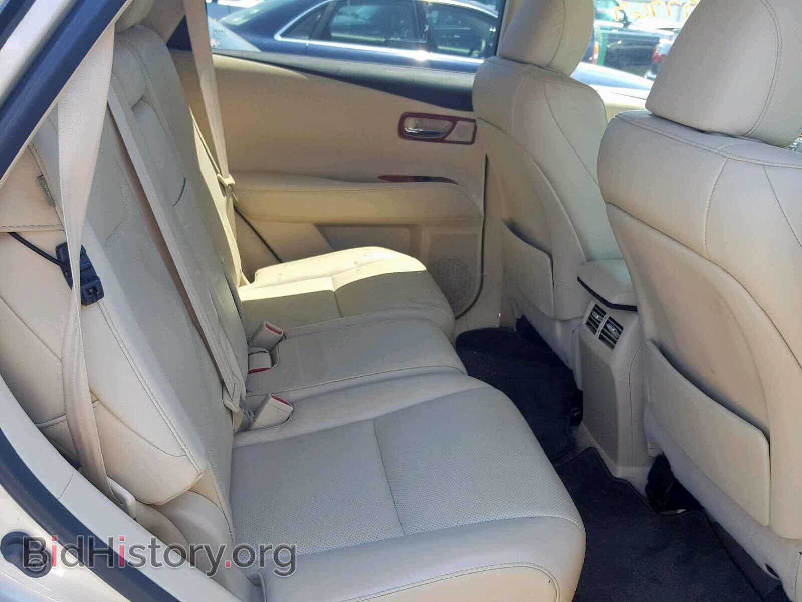 2011 LEXUS RX 350 - VIN: 2T2BK1BA1BC104838 - Фото 6