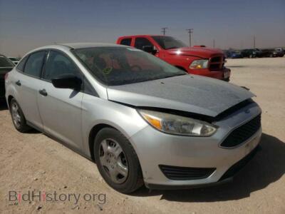 2016 Ford FOCUS Focus S, серебристый — VIN 1FADP3E2XGL369097, Copart