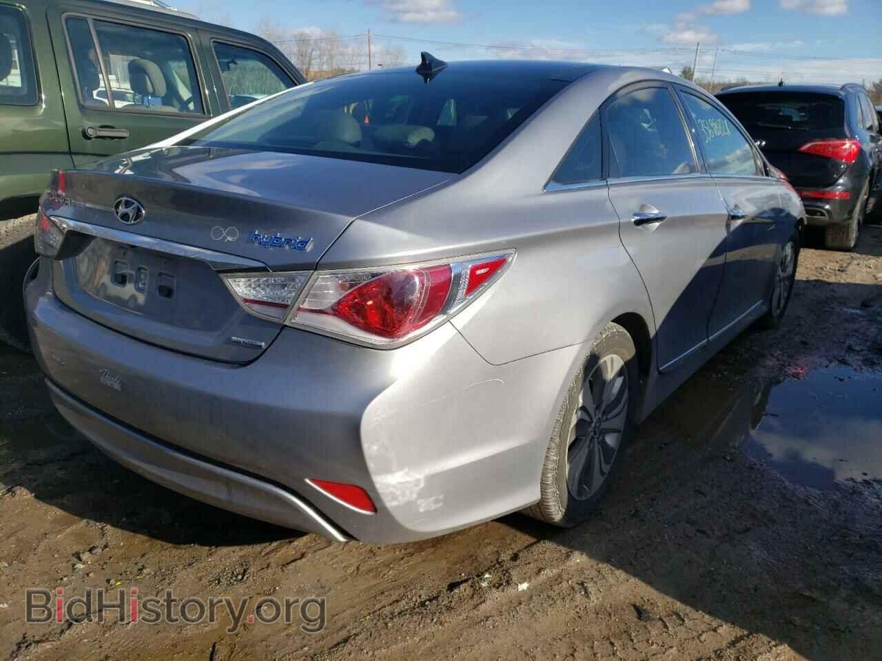 2014 HYUNDAI SONATA - VIN: KMHEC4A4XEA112582 - Фото 4