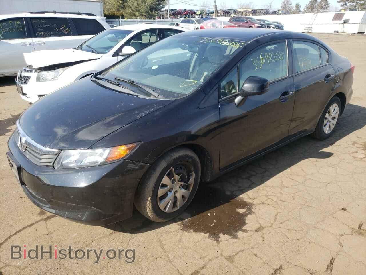2012 HONDA CIVIC - VIN: 19XFB2F58CE354279 - Фото 2