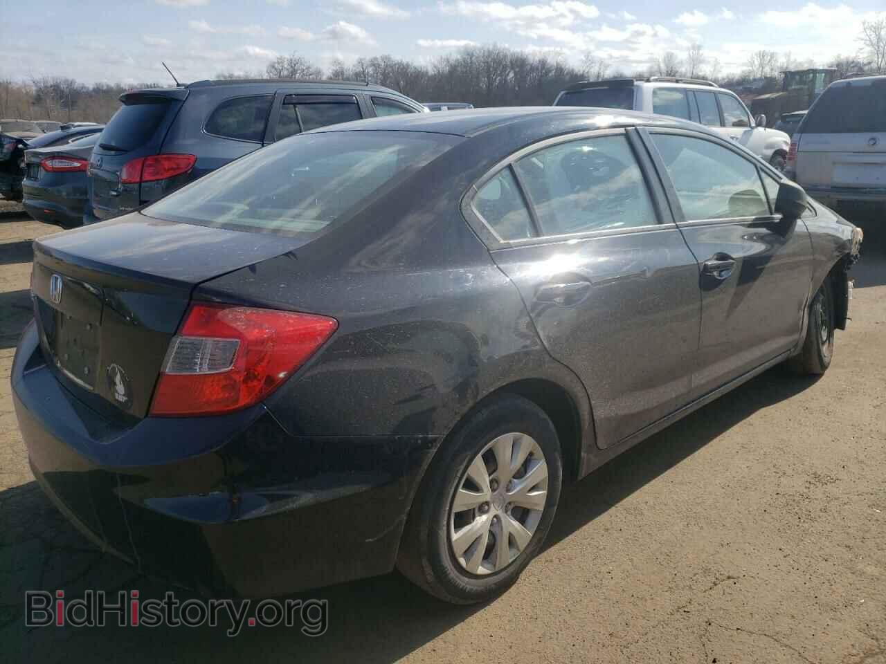 2012 HONDA CIVIC - VIN: 19XFB2F58CE354279 - Фото 4