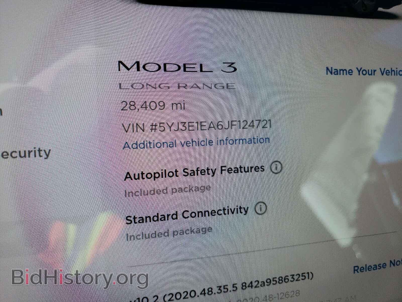 2018 TESLA MODEL 3 - VIN: 5YJ3E1EA6JF124721 - Photo 8