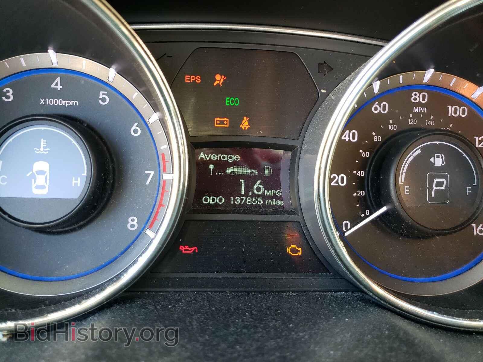 2012 HYUNDAI SONATA - VIN: 5NPEB4AC5CH338744 - Фото 8