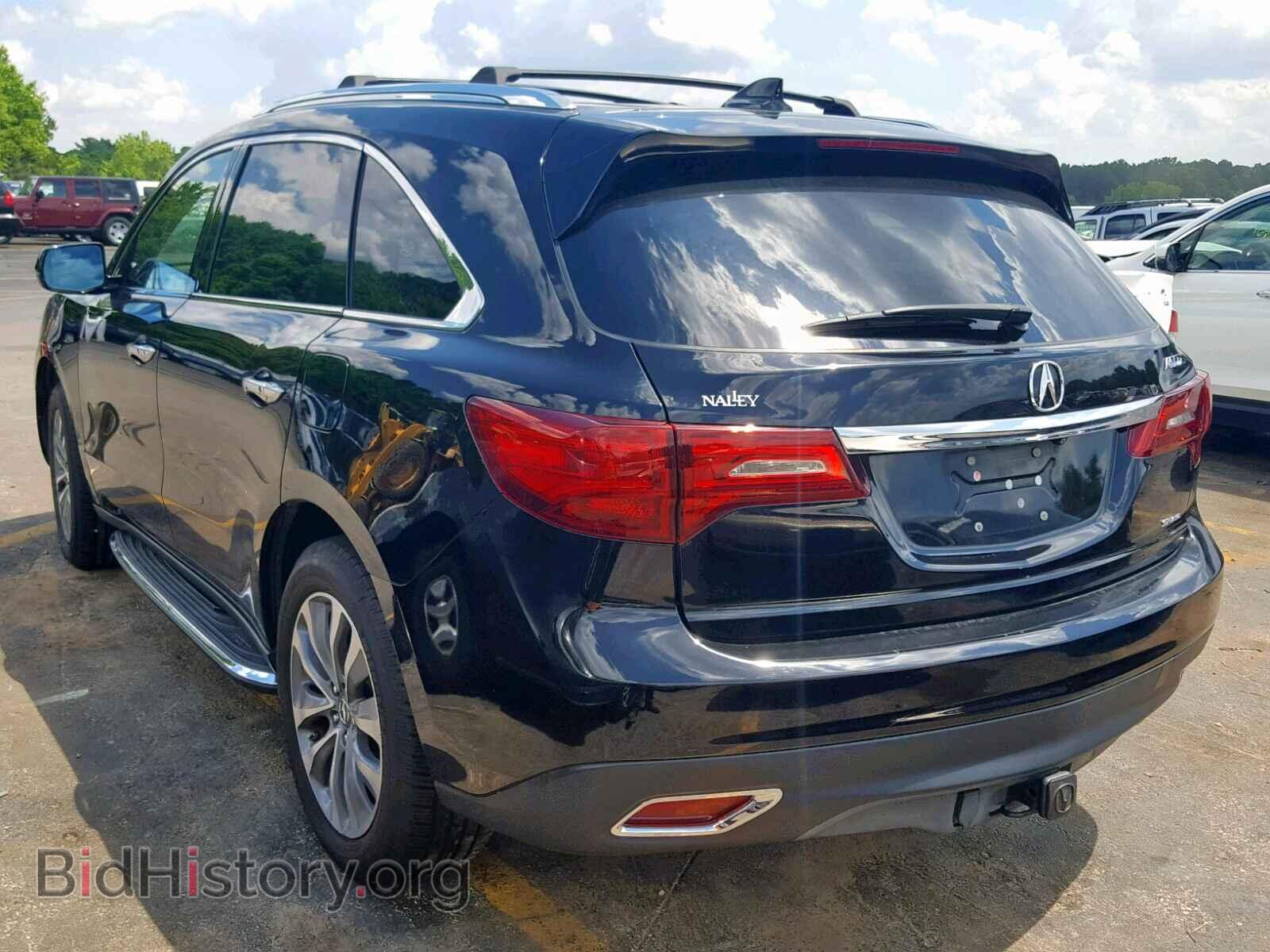 2014 ACURA MDX - VIN: 5FRYD4H65EB012448 - Фото 3