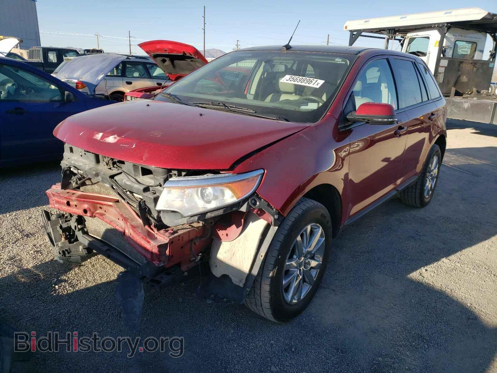 2014 FORD EDGE - VIN: 2FMDK4JC3EBB66087 - Фото 2