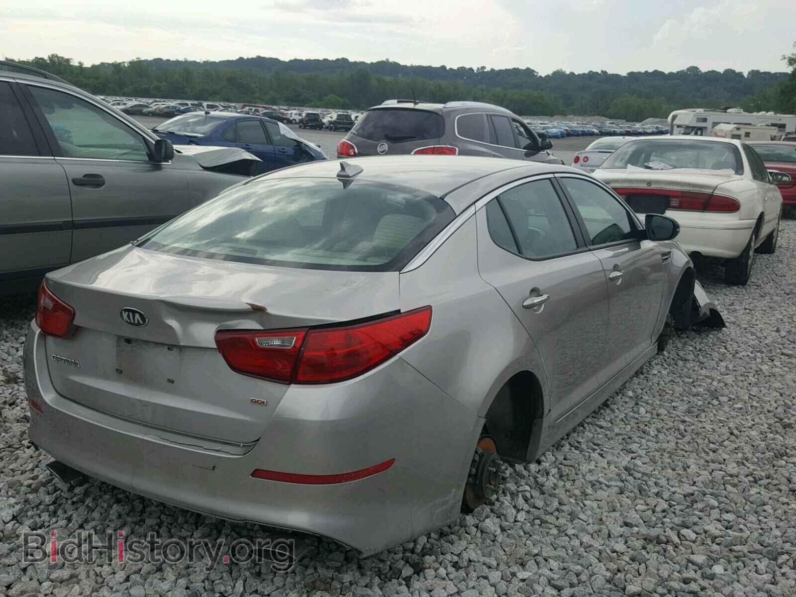 2015 KIA OPTIMA - VIN: KNAGM4A75F5531483 - Photo 4