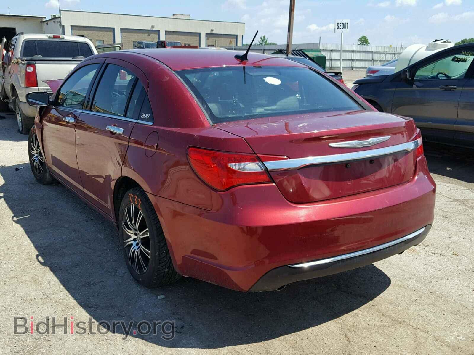 2012 CHRYSLER 200 - VIN: 1C3CCBCG0CN123964 - Фото 3