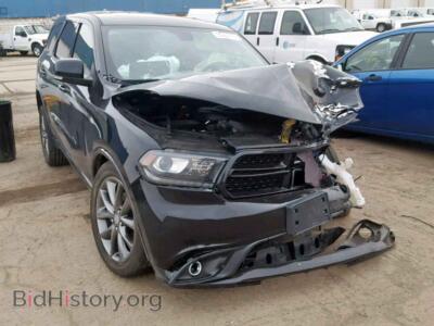 2017 Dodge DURANGO GT, черный — VIN 1C4RDJDG9HC893577, Copart