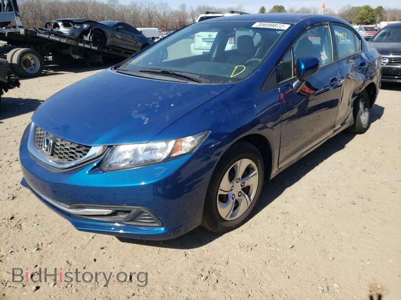 2014 HONDA CIVIC - VIN: 19XFB2F53EE069203 - Фото 2