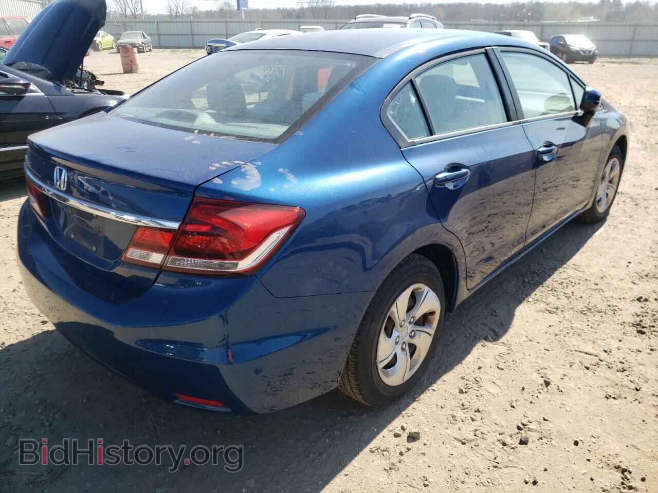 2014 HONDA CIVIC - VIN: 19XFB2F53EE069203 - Фото 4