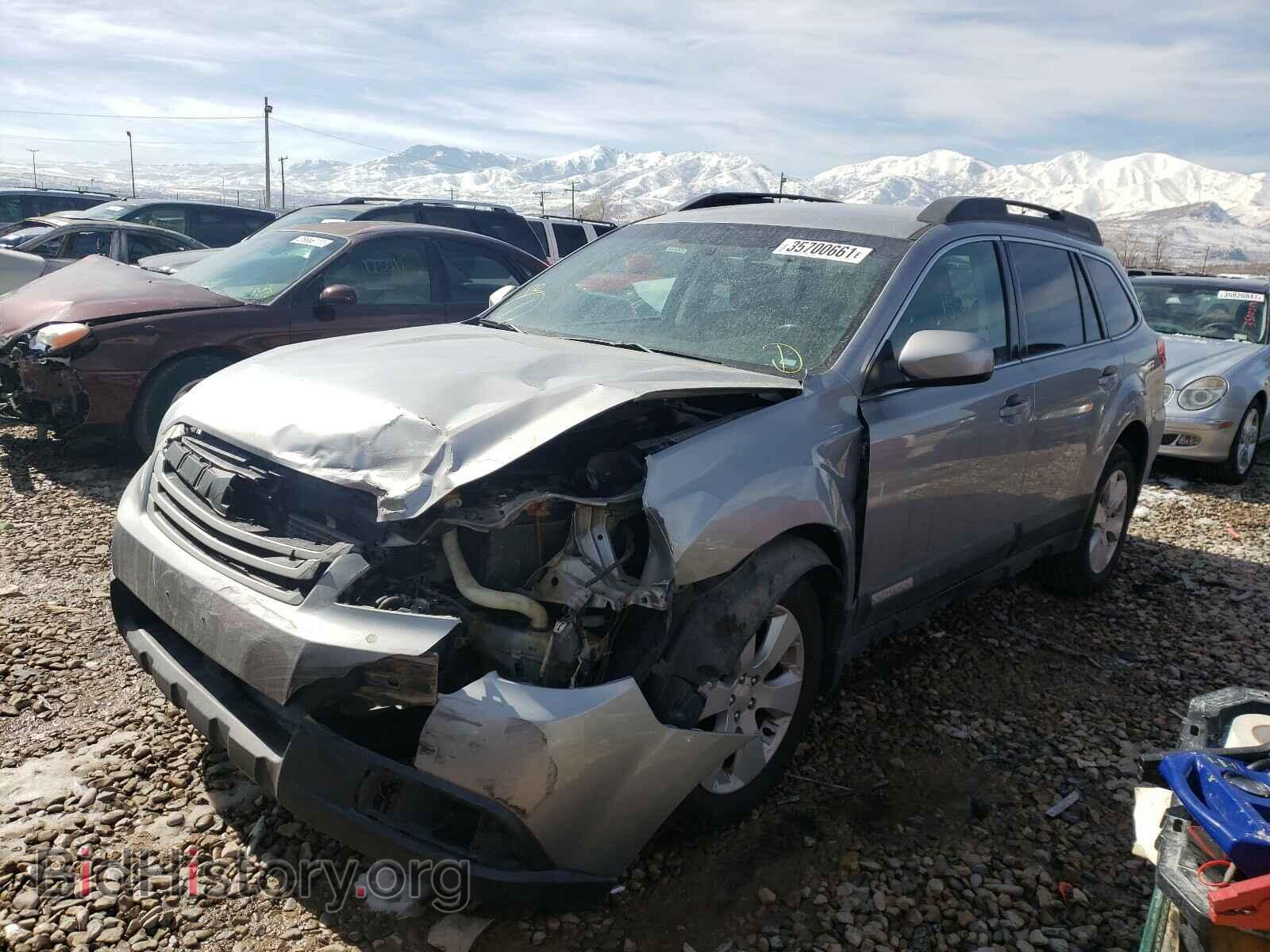 2010 SUBARU OUTBACK - VIN: 4S4BRBFC8A3354775 - Фото 2